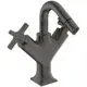 IS-Bidetarmatur-Joy-Neo-m-Ablgarn-Ausld-115mm-Kreuzgriffe-Magnetic-Grey-BD157A5 gallery number 1